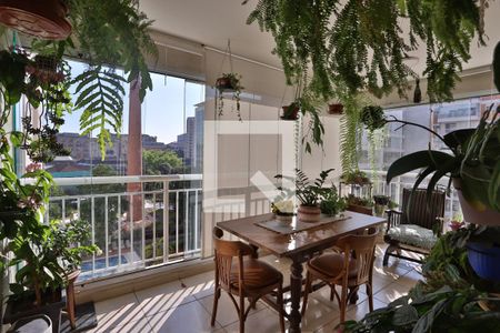 Varanda gourmet de apartamento à venda com 3 quartos, 108m² em Mooca, São Paulo