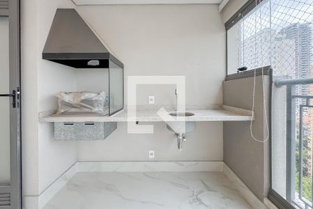 Varanda gourmet de apartamento à venda com 3 quartos, 144m² em Jardim Aurelia, São Paulo