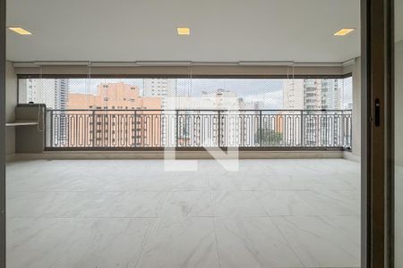 Varanda gourmet de apartamento à venda com 3 quartos, 144m² em Jardim Aurelia, São Paulo