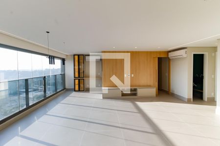 Sala de apartamento para alugar com 3 quartos, 142m² em Jardim Fonte do Morumbi, São Paulo