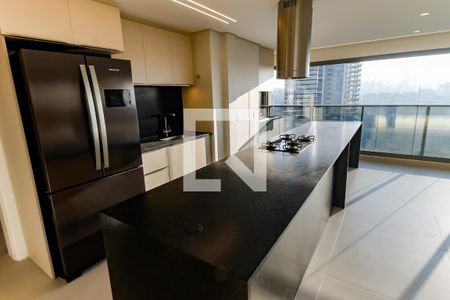 Cozinha - Armários de apartamento à venda com 3 quartos, 142m² em Jardim Fonte do Morumbi, São Paulo