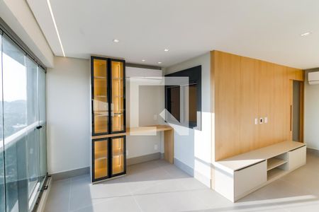 Detalhe Sala de apartamento para alugar com 3 quartos, 142m² em Jardim Fonte do Morumbi, São Paulo