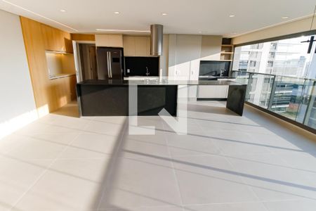 Sala de apartamento para alugar com 3 quartos, 142m² em Jardim Fonte do Morumbi, São Paulo