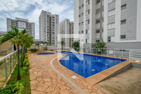 Área comum - Piscina de apartamento para alugar com 2 quartos, 57m² em Vila Real, Hortolândia