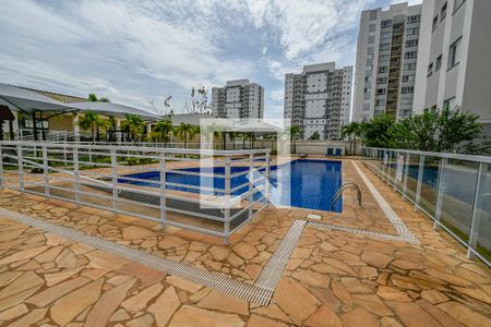 Área comum - Piscina de apartamento para alugar com 2 quartos, 57m² em Vila Real, Hortolândia