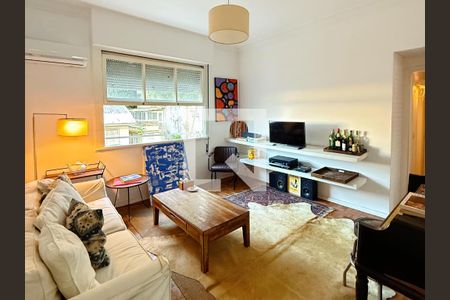 Sala de apartamento à venda com 3 quartos, 100m² em Jardim Botânico, Rio de Janeiro