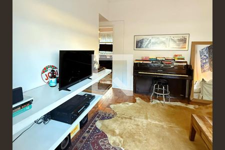 Sala de apartamento à venda com 3 quartos, 100m² em Jardim Botânico, Rio de Janeiro