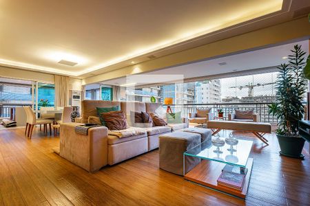 Sala de apartamento à venda com 3 quartos, 223m² em Paraíso, São Paulo