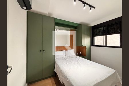 Quarto de apartamento à venda com 1 quarto, 28m² em Moema, São Paulo