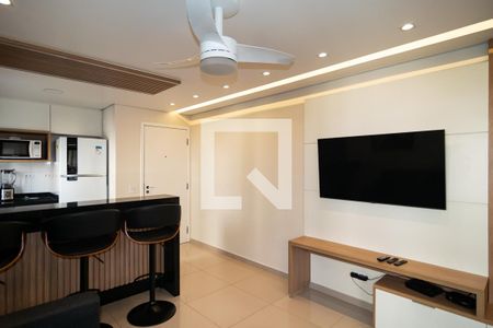 Sala de apartamento para alugar com 1 quarto, 40m² em Bela Vista, São Paulo