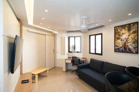 Sala de apartamento para alugar com 1 quarto, 40m² em Bela Vista, São Paulo
