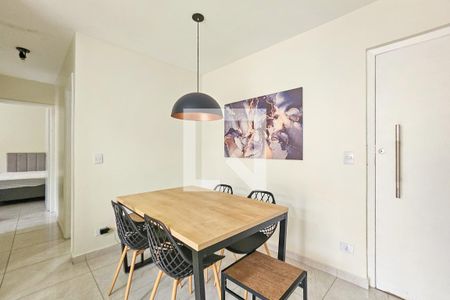 Sala de apartamento para alugar com 3 quartos, 67m² em Loteamento Joao Batista Juliao, Guarujá