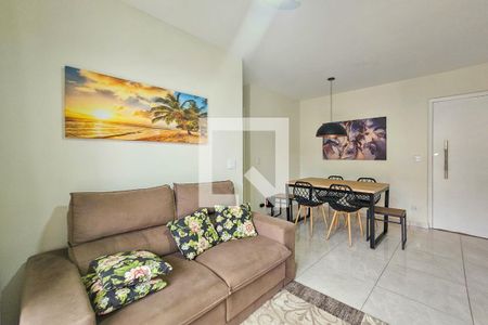 Sala de apartamento para alugar com 3 quartos, 67m² em Loteamento Joao Batista Juliao, Guarujá