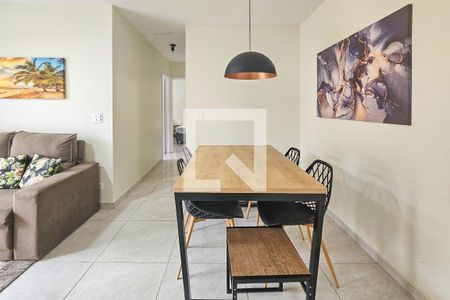 Sala de apartamento para alugar com 3 quartos, 67m² em Loteamento Joao Batista Juliao, Guarujá