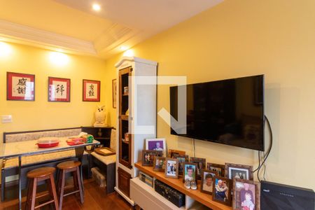 Sala de apartamento à venda com 1 quarto, 46m² em Indianópolis, São Paulo