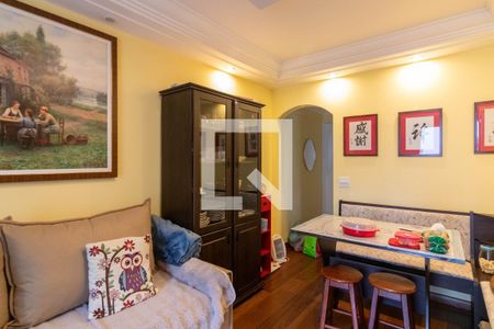 Sala de apartamento à venda com 1 quarto, 46m² em Indianópolis, São Paulo