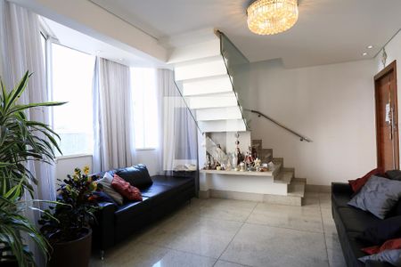 Sala de apartamento para alugar com 4 quartos, 260m² em Barro Preto, Belo Horizonte