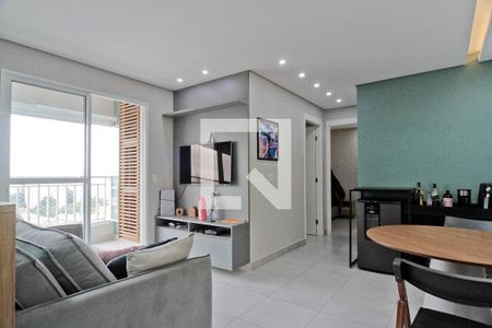 Sala de apartamento à venda com 2 quartos, 55m² em Piqueri, São Paulo