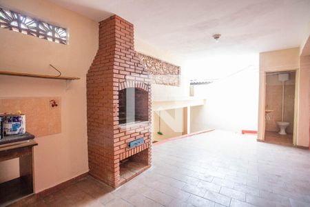 Área de lazer - churrasqueira de casa à venda com 3 quartos, 56m² em Campanário, Diadema