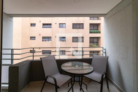 Varanda de kitnet/studio para alugar com 1 quarto, 24m² em Perdizes, São Paulo