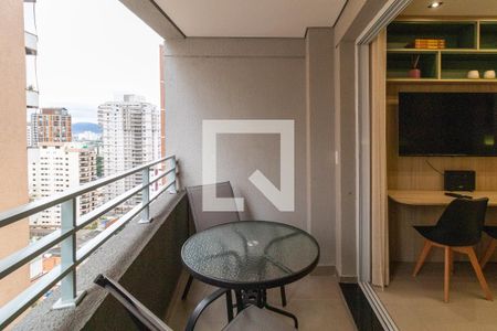 Varanda de kitnet/studio para alugar com 1 quarto, 24m² em Perdizes, São Paulo