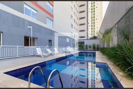Área comum de kitnet/studio para alugar com 1 quarto, 20m² em Brás, São Paulo