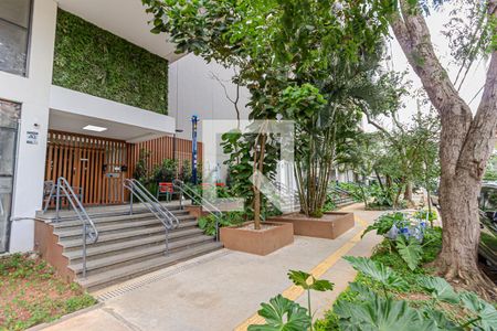 Fachada de kitnet/studio à venda com 1 quarto, 26m² em Jardim das Acacias, São Paulo