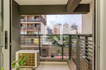 Vista do Studio de kitnet/studio à venda com 1 quarto, 26m² em Jardim das Acacias, São Paulo