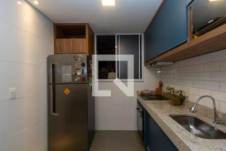 Cozinha de apartamento à venda com 2 quartos, 57m² em Castelo, Belo Horizonte