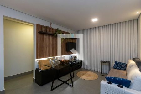 Sala de apartamento à venda com 2 quartos, 57m² em Castelo, Belo Horizonte