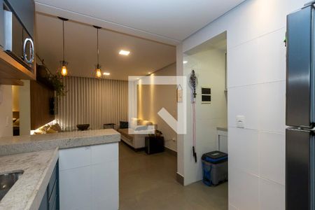 Cozinha de apartamento à venda com 2 quartos, 57m² em Castelo, Belo Horizonte