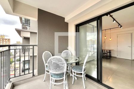 Varanda de apartamento à venda com 1 quarto, 35m² em Mirandópolis, São Paulo