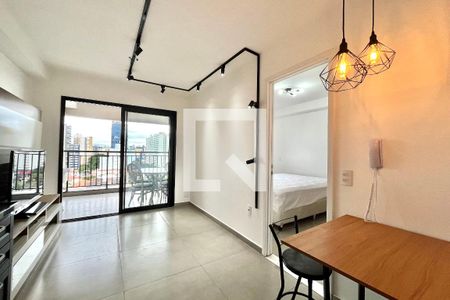 Sala de apartamento à venda com 1 quarto, 35m² em Mirandópolis, São Paulo