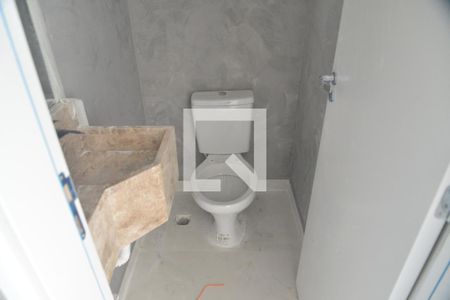 Lavabo da Sala de casa à venda com 3 quartos, 160m² em Vila Camilópolis, Santo André