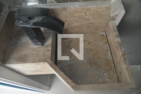 Lavabo da Sala de casa à venda com 3 quartos, 160m² em Vila Camilópolis, Santo André