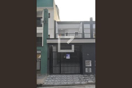 Fachada de casa à venda com 3 quartos, 160m² em Vila Camilópolis, Santo André