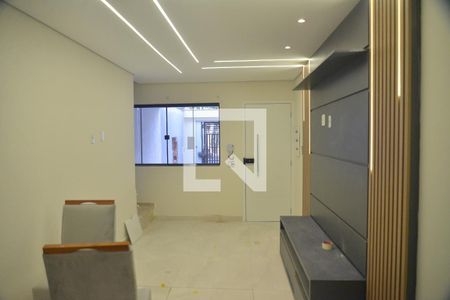 Sala de casa à venda com 3 quartos, 160m² em Vila Camilópolis, Santo André