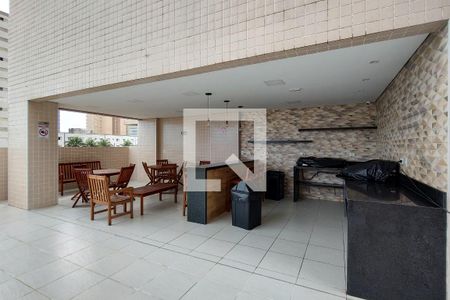 Área comum - Churrasqueira de apartamento para alugar com 2 quartos, 75m² em Nova Mirim, Praia Grande
