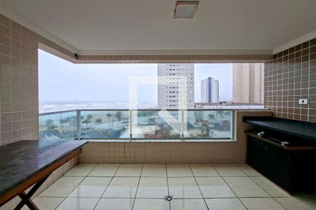 Sacada de apartamento para alugar com 2 quartos, 75m² em Nova Mirim, Praia Grande