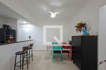 Sala de apartamento para alugar com 2 quartos, 75m² em Nova Mirim, Praia Grande