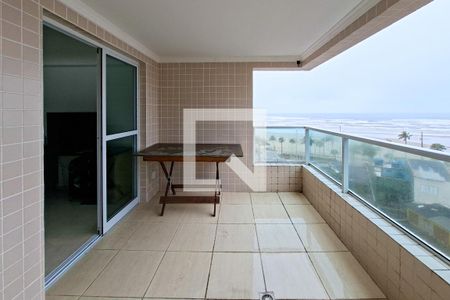 Sacada de apartamento para alugar com 2 quartos, 75m² em Nova Mirim, Praia Grande
