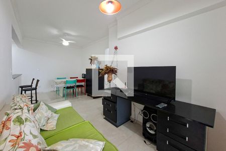 Sala de apartamento para alugar com 2 quartos, 75m² em Nova Mirim, Praia Grande