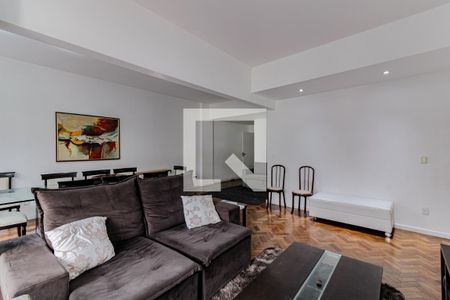 Sala de apartamento à venda com 4 quartos, 215m² em Leblon, Rio de Janeiro