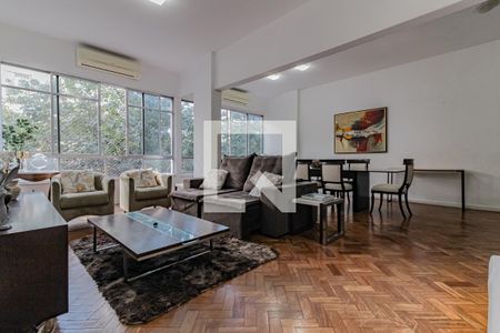 Sala de apartamento à venda com 4 quartos, 215m² em Leblon, Rio de Janeiro