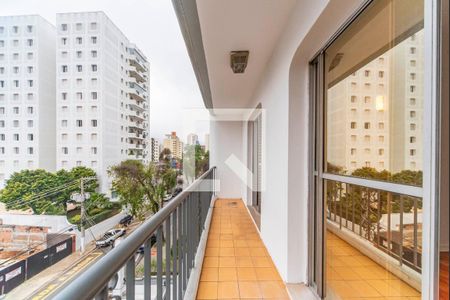 Varanda da Sala de apartamento à venda com 3 quartos, 110m² em Vila Assunção, Santo André