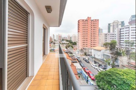 Varanda da Sala de apartamento à venda com 3 quartos, 110m² em Vila Assunção, Santo André