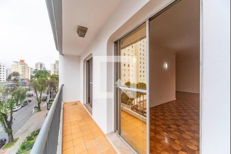 Varanda da Sala de apartamento à venda com 3 quartos, 110m² em Vila Assunção, Santo André