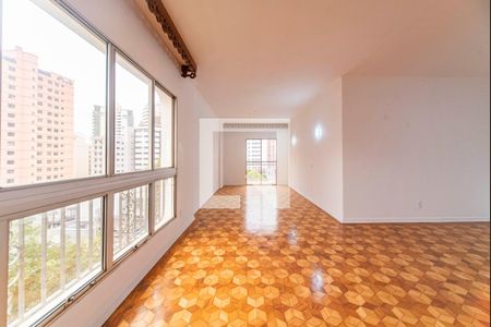 Sala de apartamento à venda com 3 quartos, 110m² em Vila Assunção, Santo André