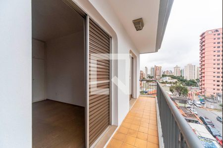 Varanda da Sala de apartamento à venda com 3 quartos, 110m² em Vila Assunção, Santo André