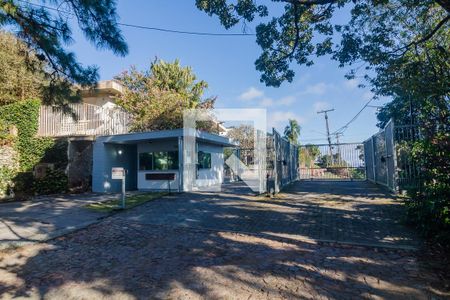 Fachada de casa de condomínio à venda com 4 quartos, 400m² em Santa Tereza, Porto Alegre